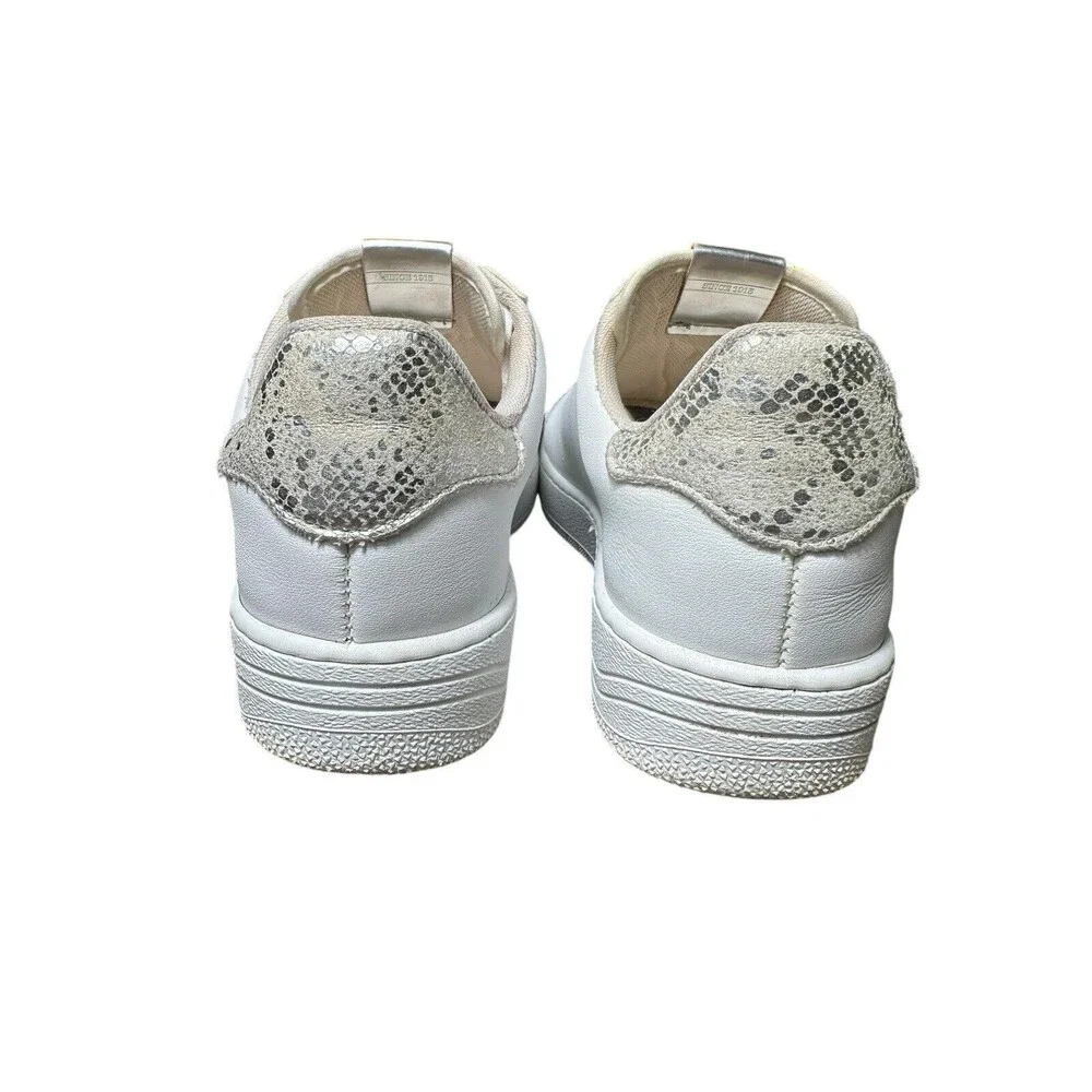 Victoria Shoes Womens EUR 38 US 7 White Low Top Lace Up Athletic Sneakers #S30-4